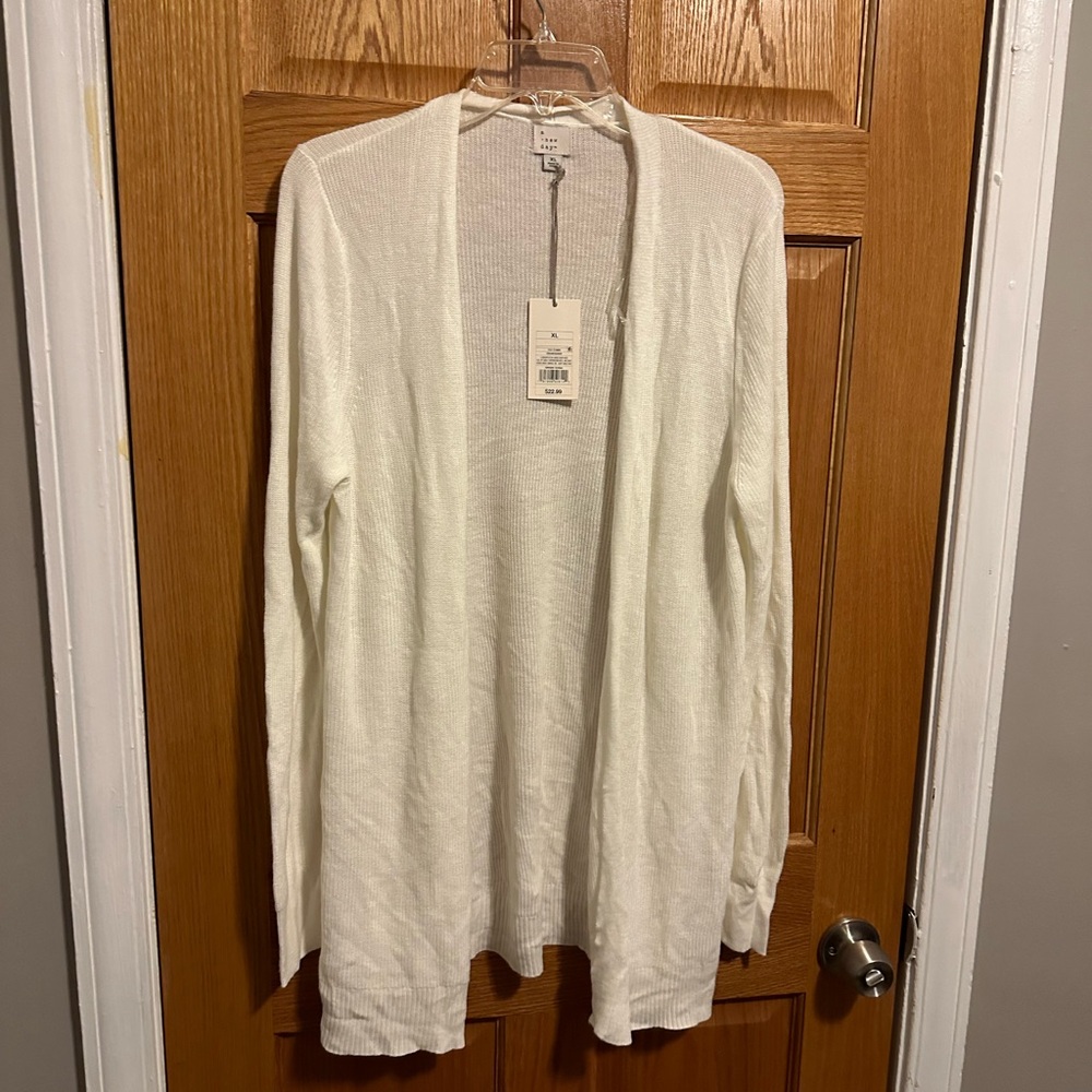 A new day cream cardigan nwt